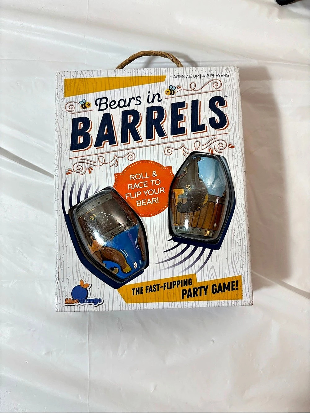 Blue Orange Bears in Barrels Board Game Party Game